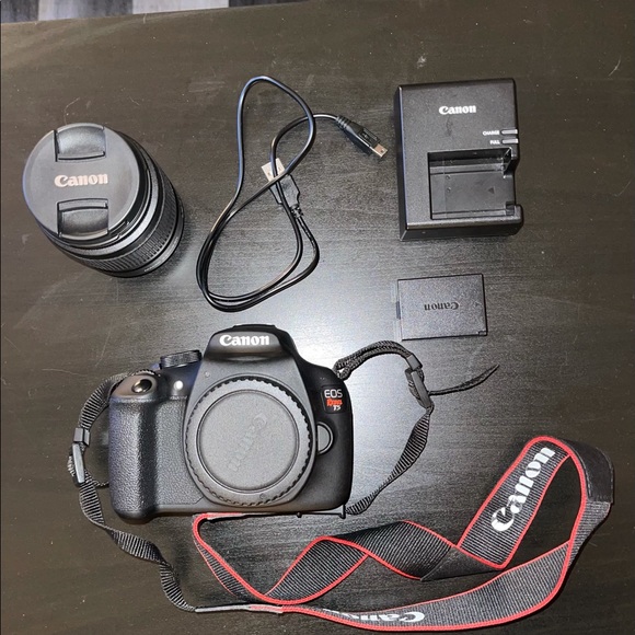 Canon Rebel EOS T5 DSLR Camera - Picture 2 of 2